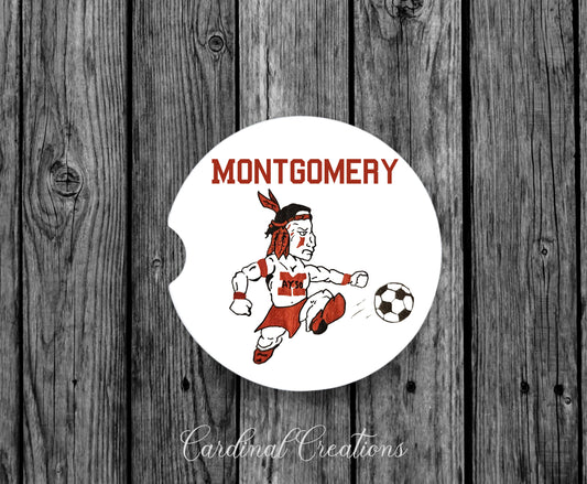 Car Coaster AYSO Raider Montgomery
