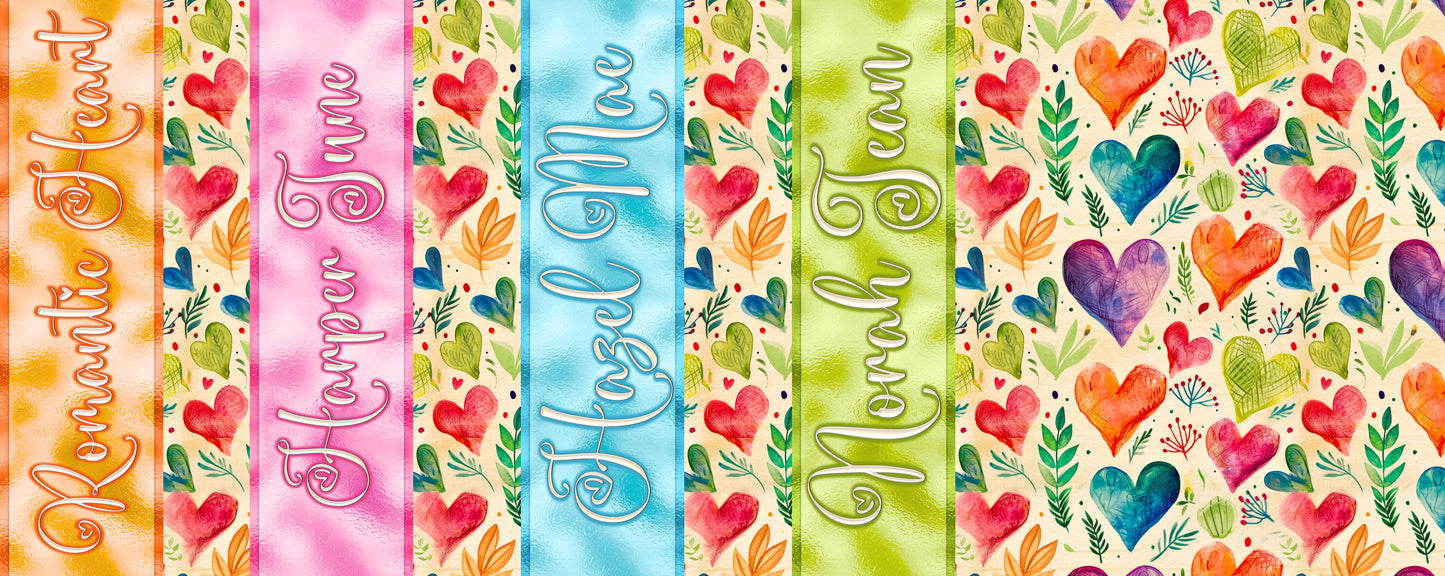 Colorful Hearts