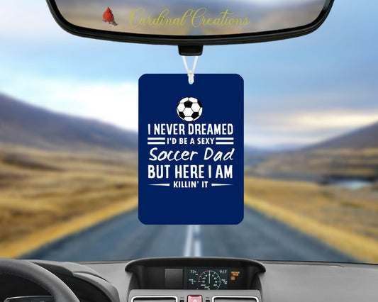 Air Freshener Sexy Soccer Dad