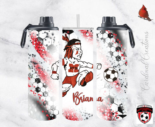 Montgomery AYSO Soccer Ball Milky Way 20oz Tumbler