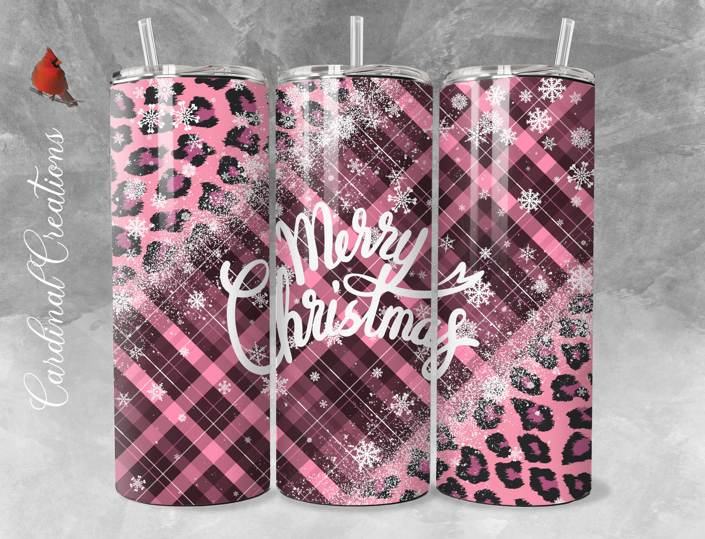 Merry Christmas Pink glam
