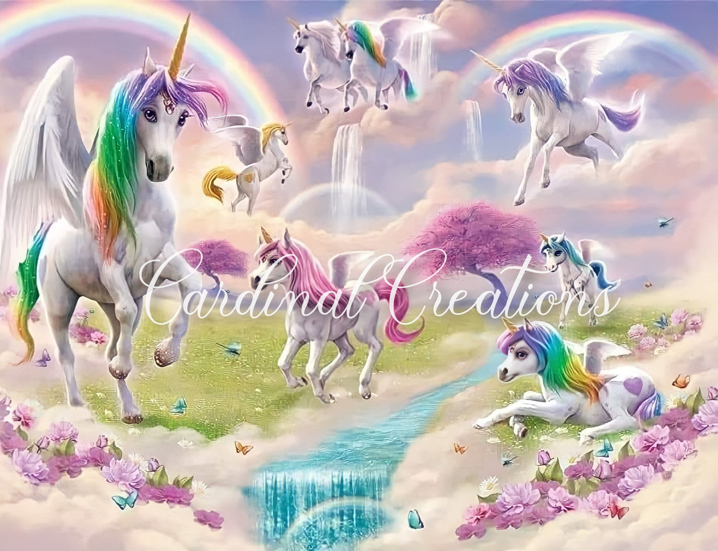 12oz Unicorns Frolicking