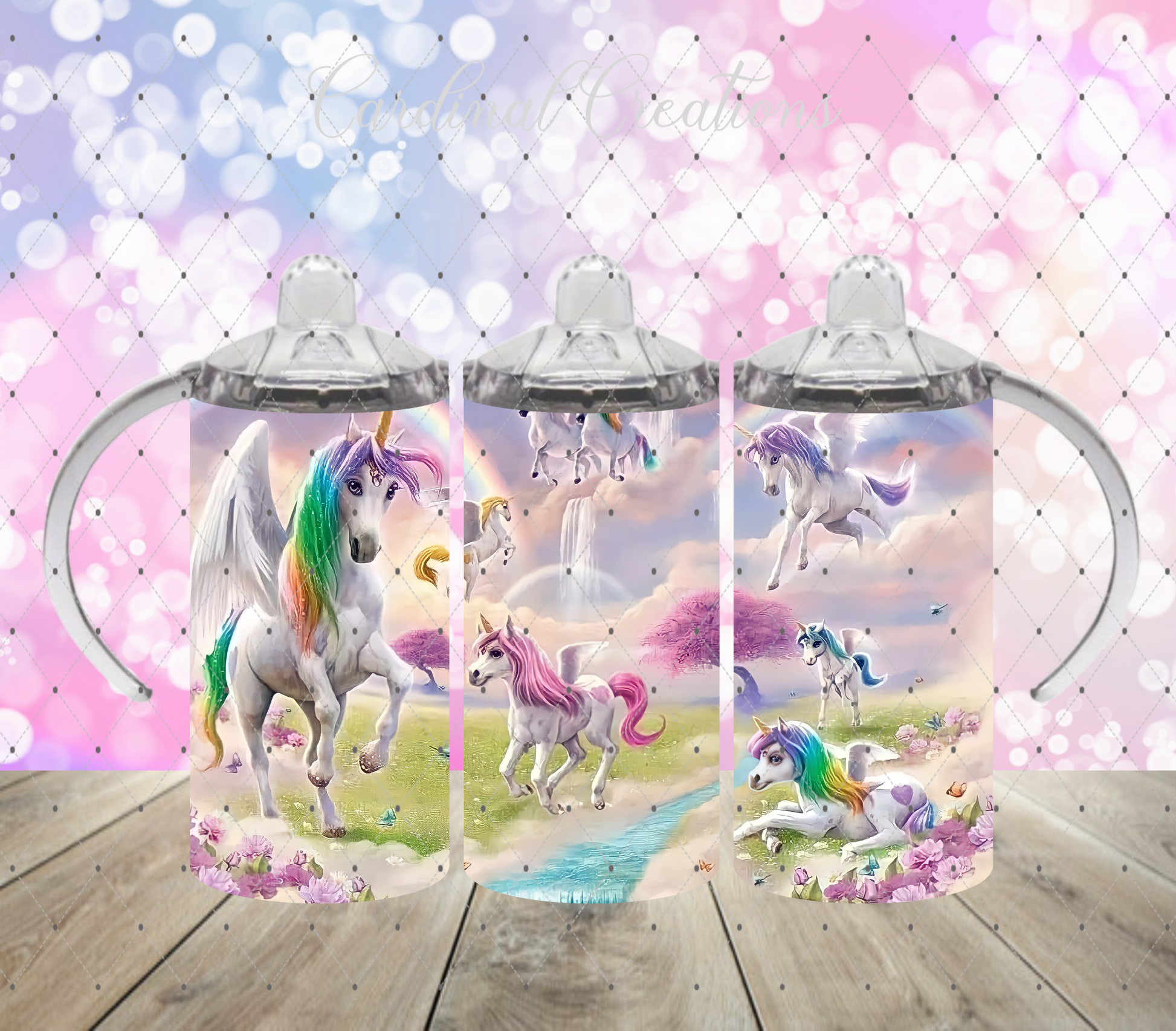 12oz Unicorns Frolicking