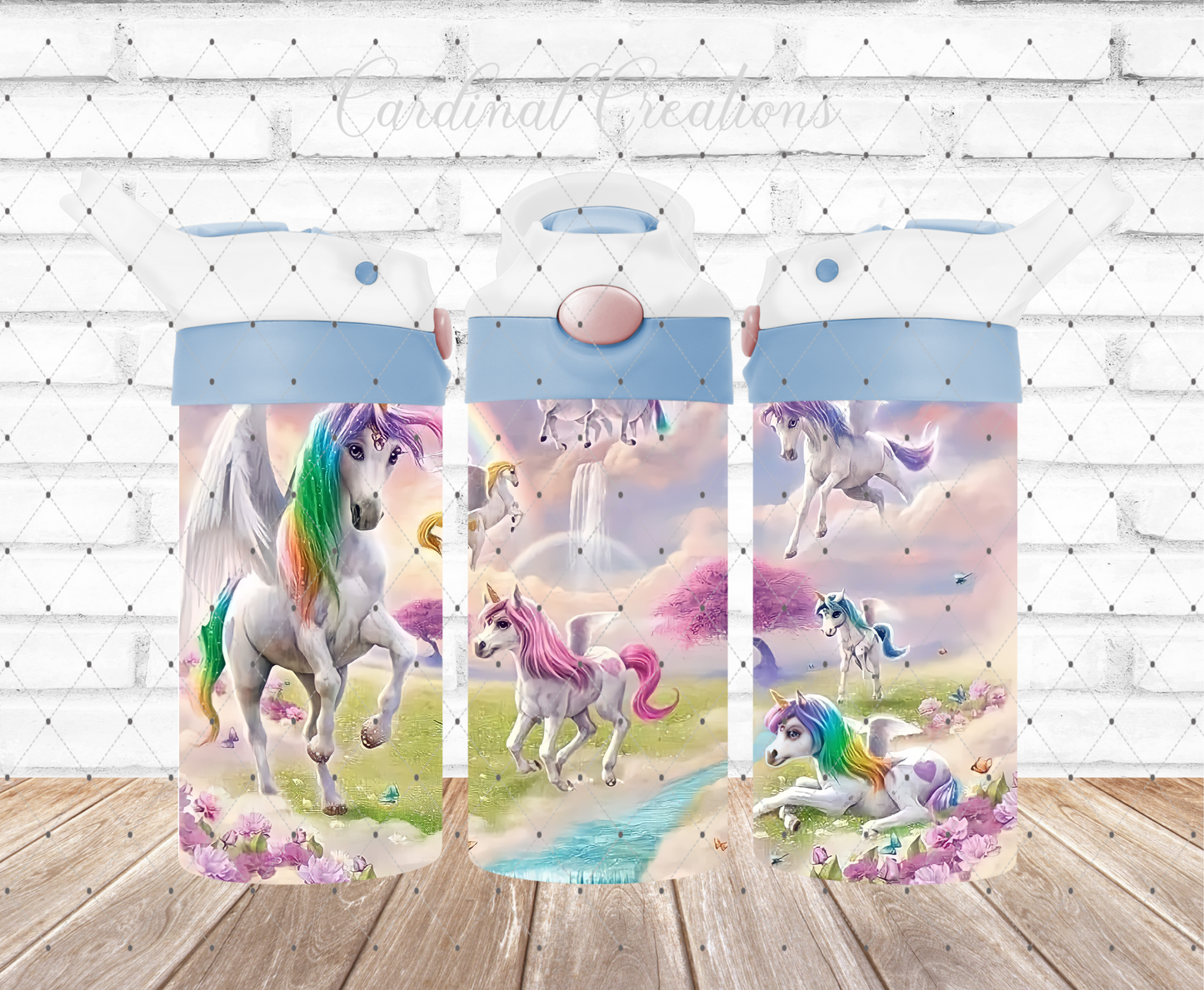 12oz Unicorns Frolicking