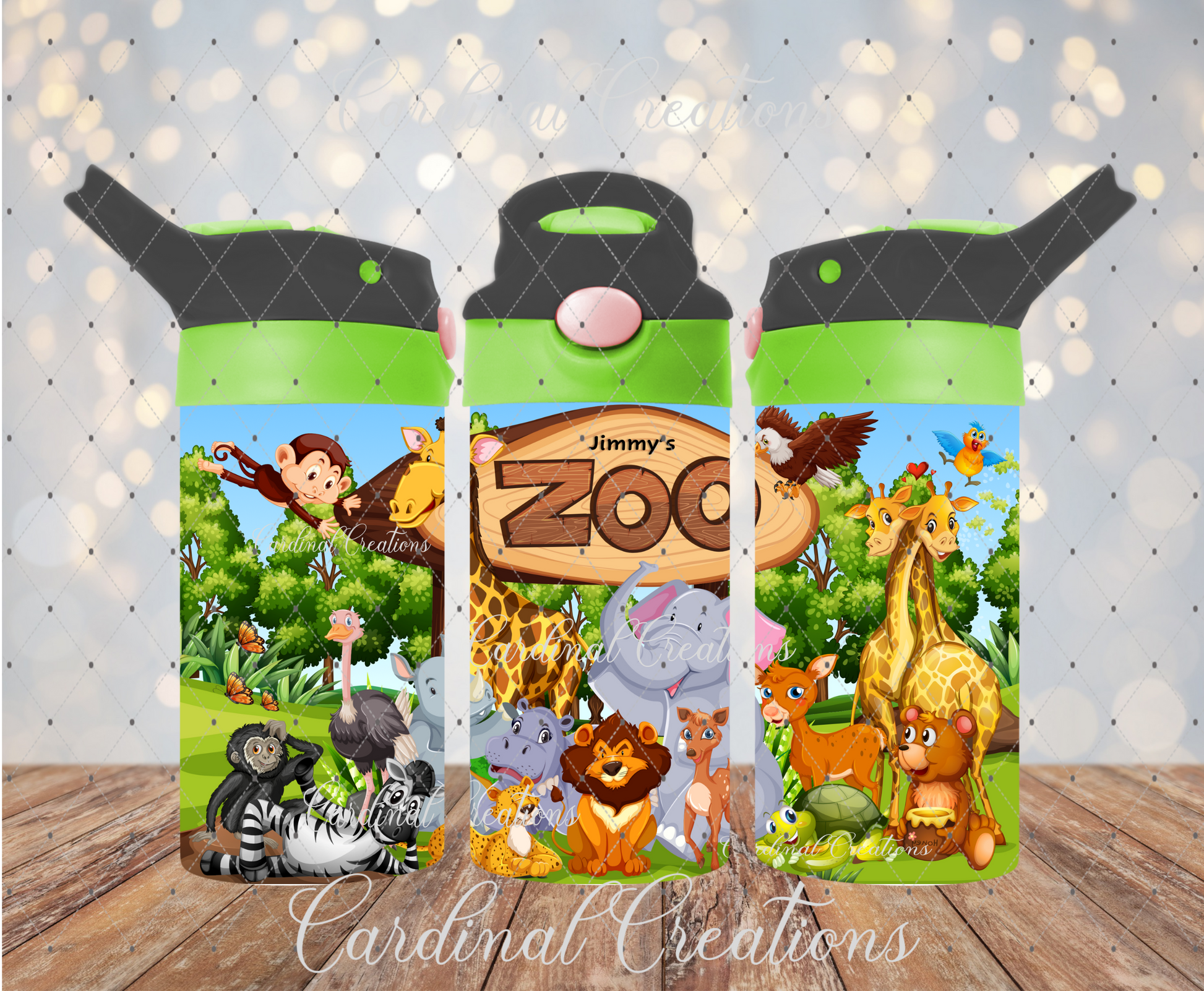 12oz Zoo Animals