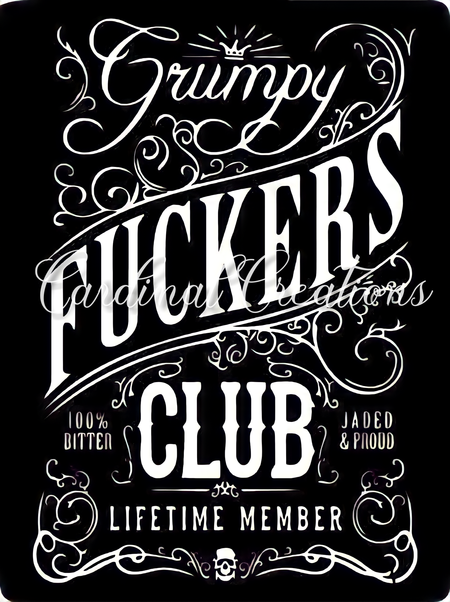 Can Cooler Grumpy F**kers Club