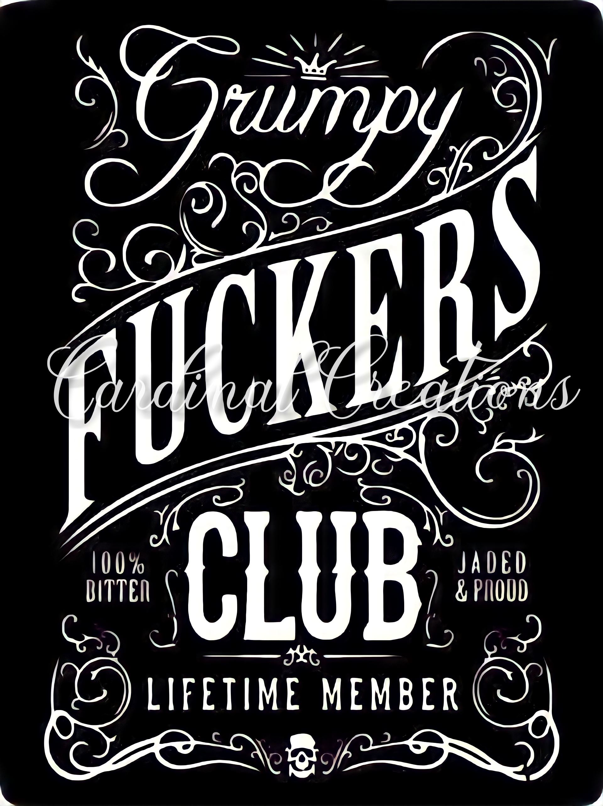 Can Cooler Grumpy F**kers Club