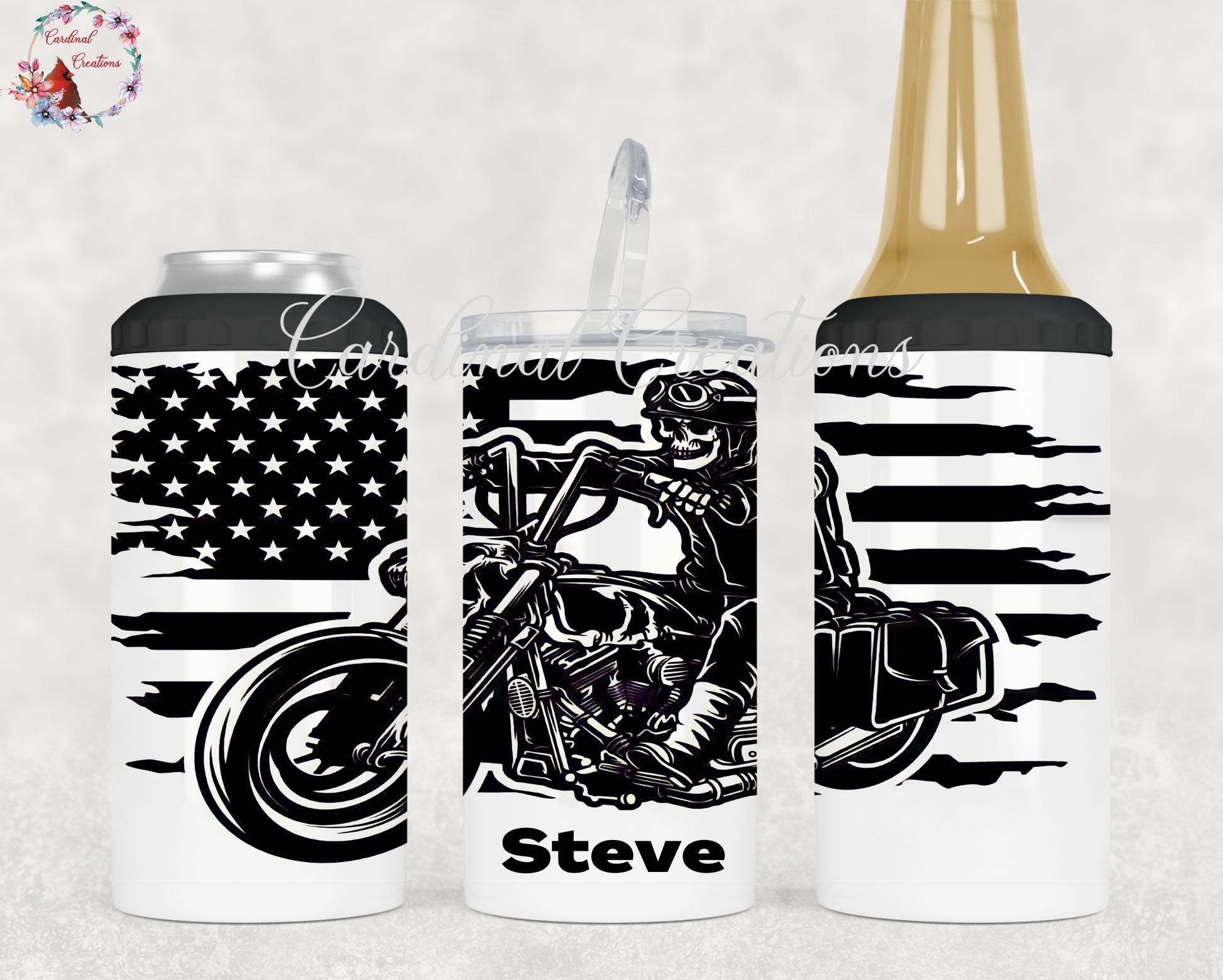 Can Cooler Die Hard Patriot Rider
