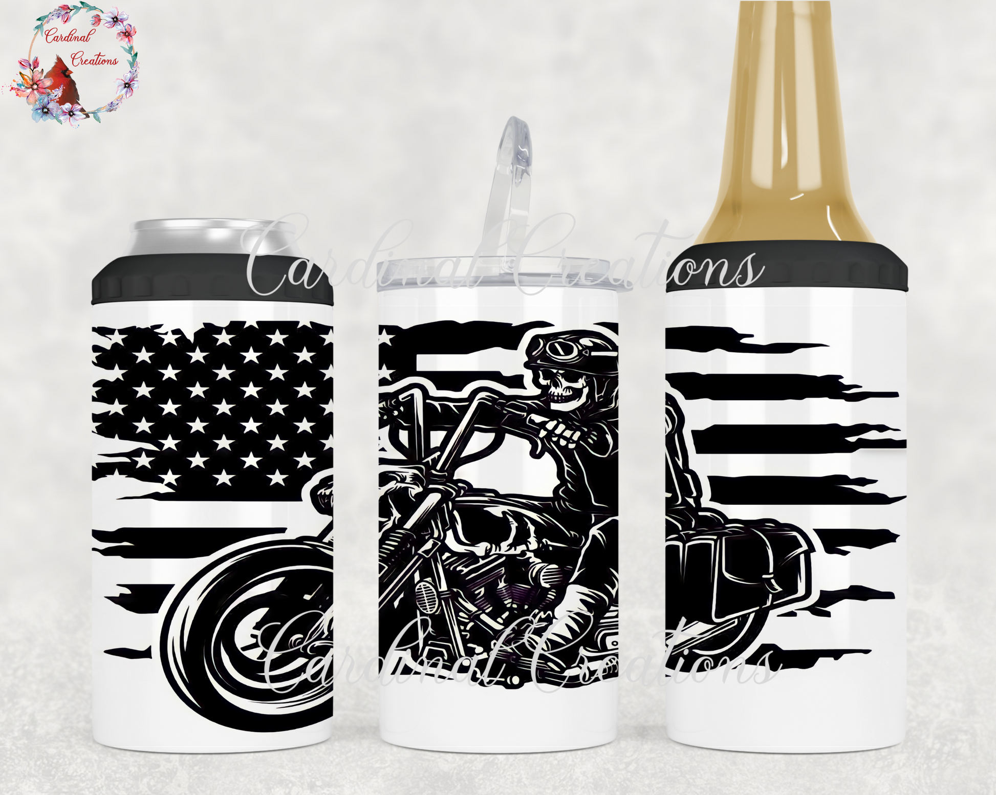 Can Cooler Die Hard Patriot Rider