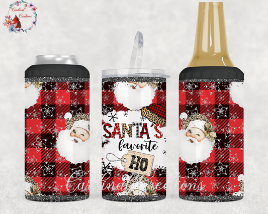 Can Cooler Santa's Favorite Ho!