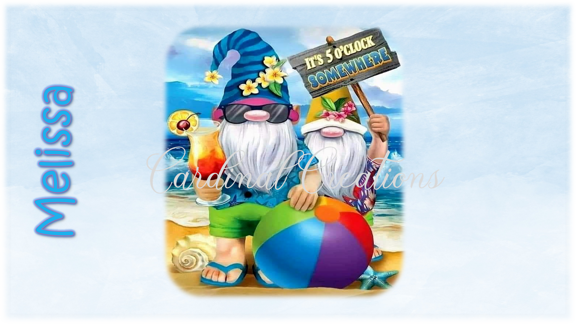 Can Cooler It's 5 o'clock Somewhere Gnomes