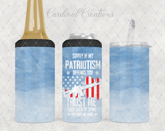 Can Cooler Sorry if My Patriotism Offends You